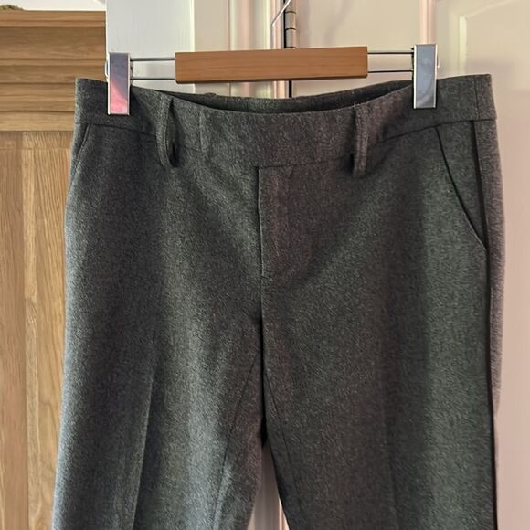 Smythe wool grey piped with black up sides slit hems 2 - Picture 4 of 10